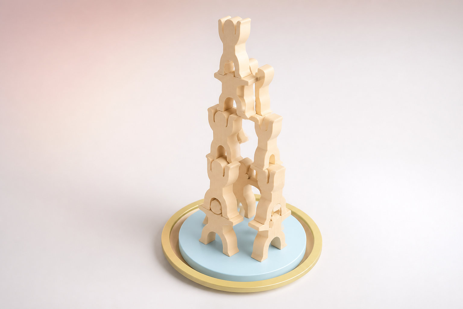 Jeu d'équilibre Montessori : libérer la créativité