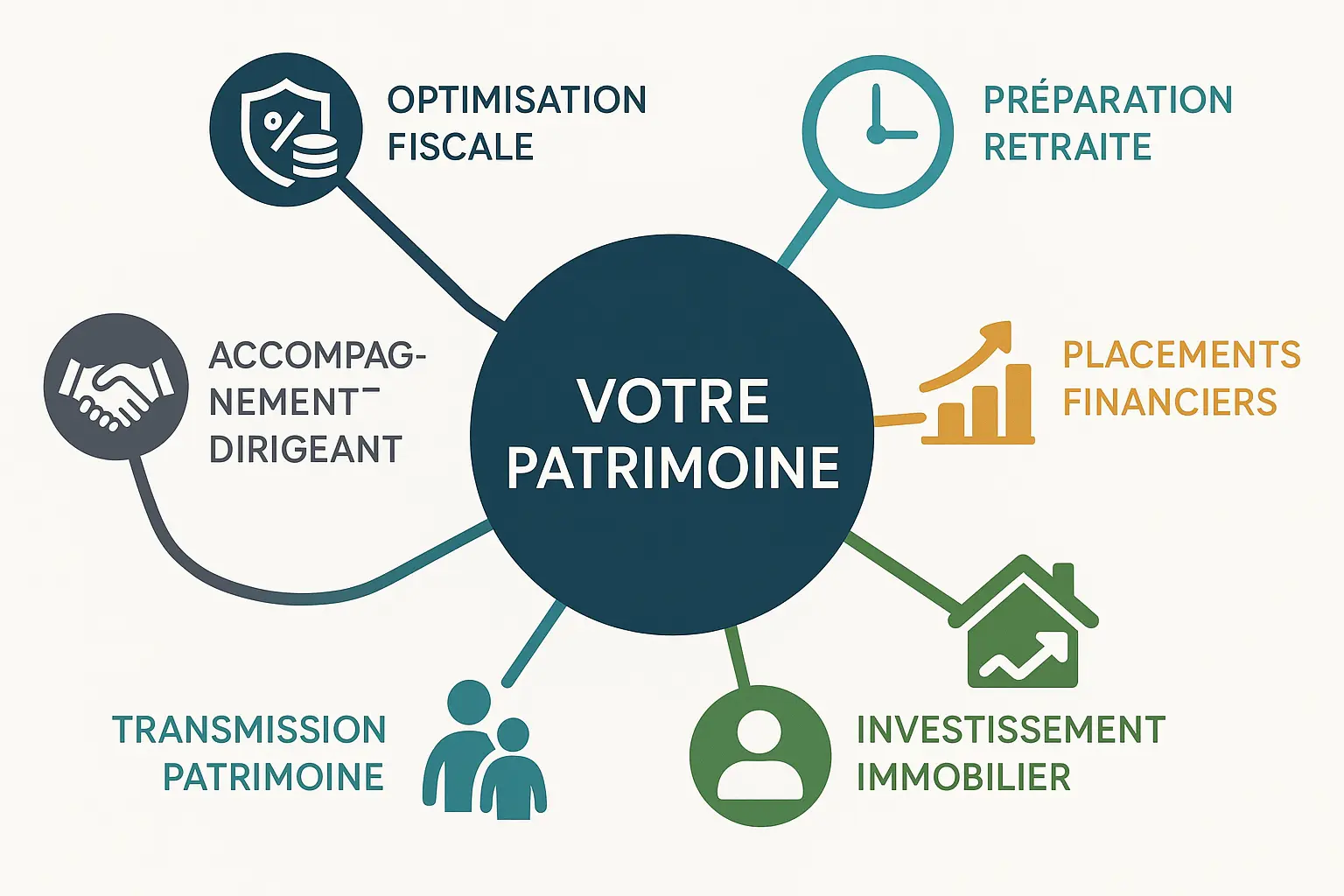 Illustration de la gestion patrimoniale à Villefranche-sur-Saône, mettant en avant l'accompagnement personnalisé et l'expertise locale