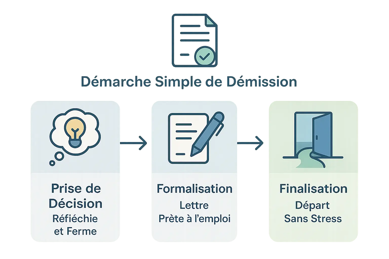 Illustration d'une lettre de démission de membre du conseil syndical