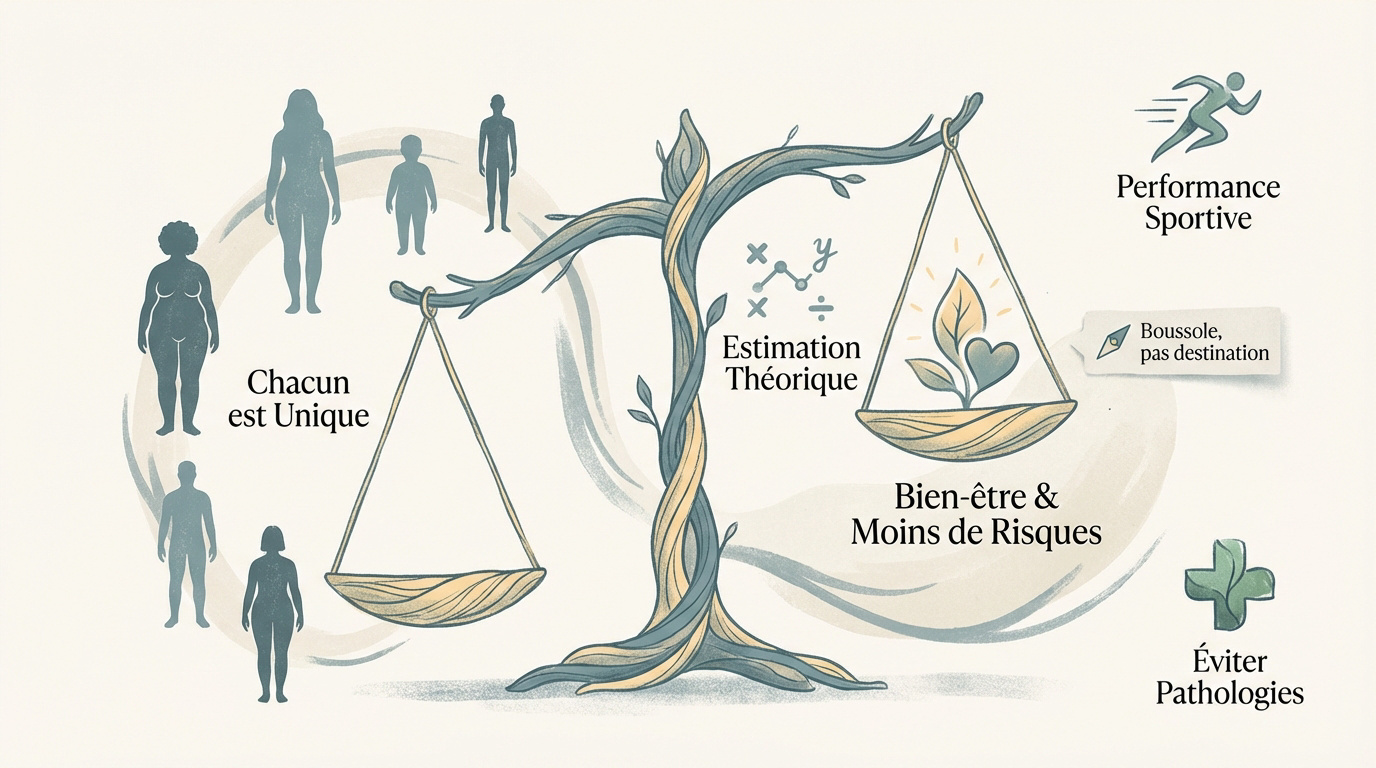 Équilibre entre nutrition, activité physique et bien-être mental pour un poids sain