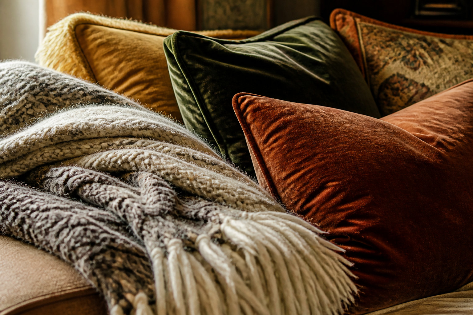 L'art du textile et des matières pour isoler votre intérieur