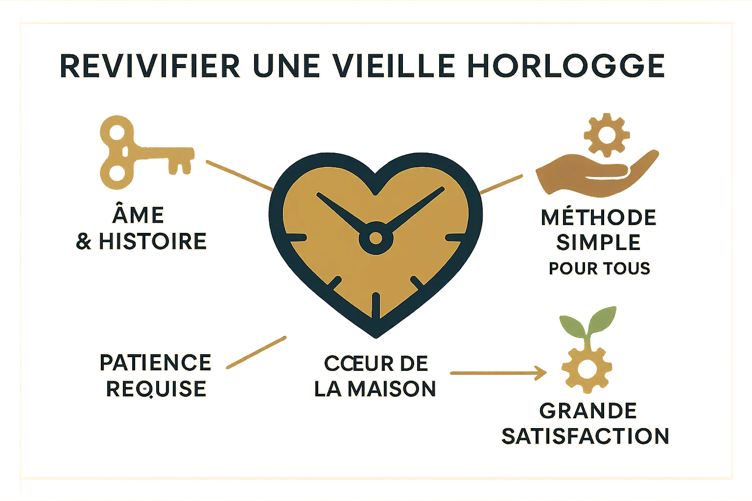 <strong>Guide pour revivifier une vieille horloge</strong>