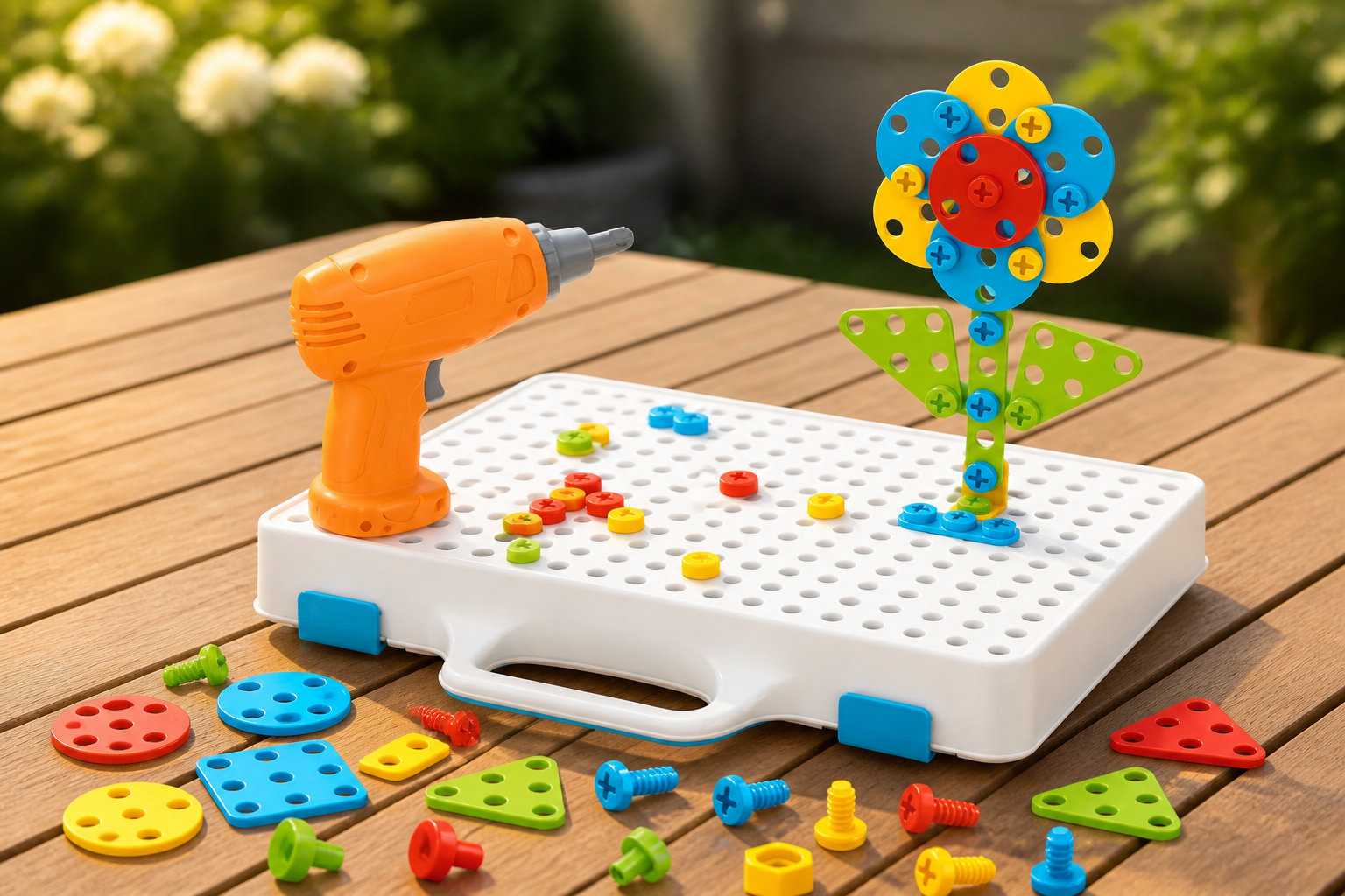 Jeu de construction bricolage Montessori : comprendre la structure technique
