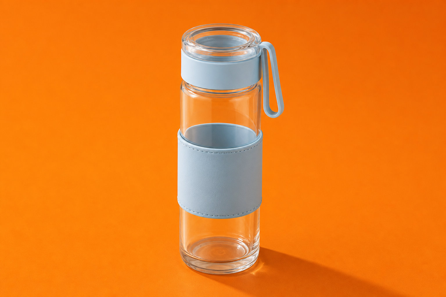 Gourde en verre filtrante - Goût pur & design