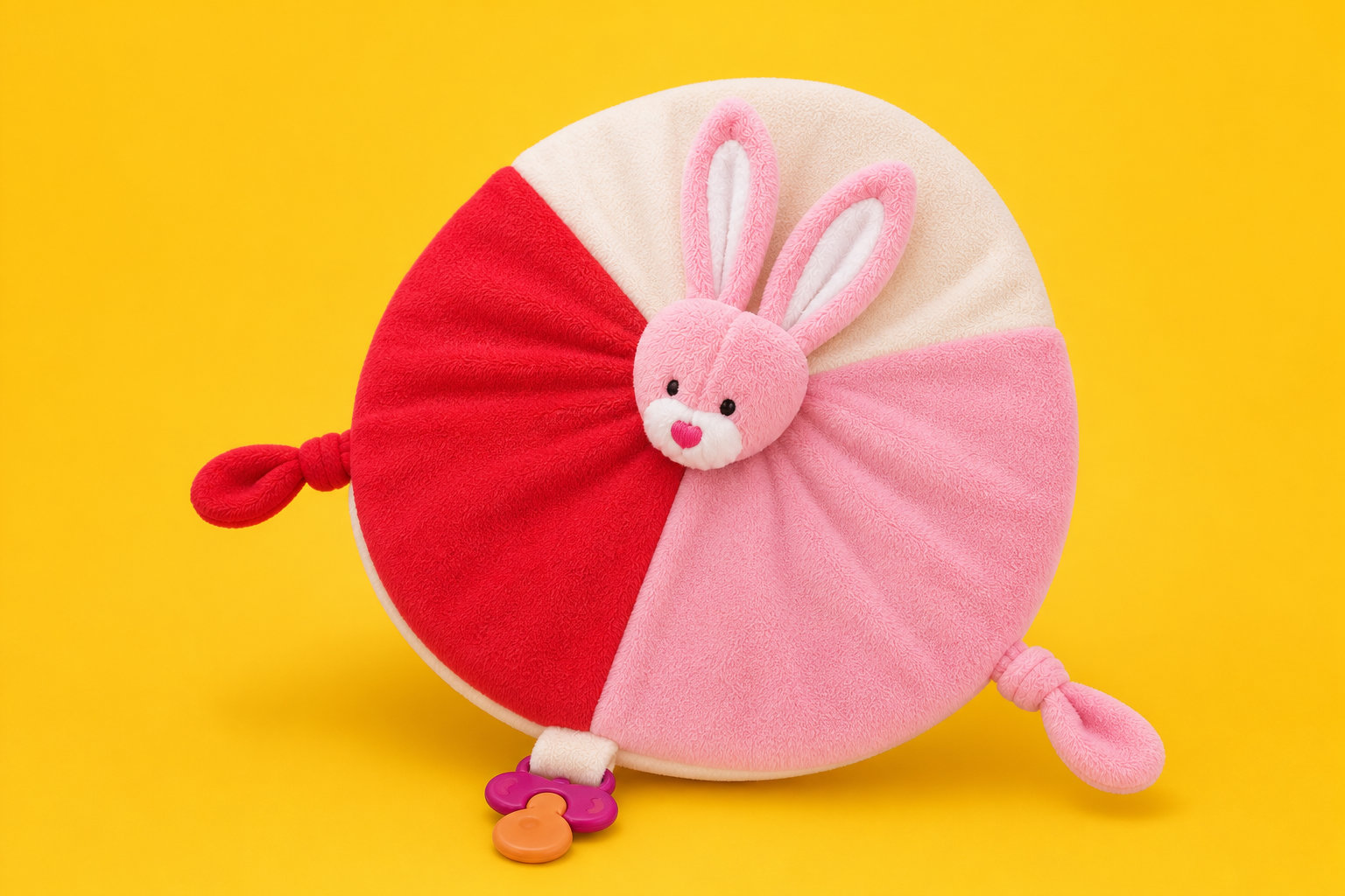 Doudou Lapin Rose plein de tendresse