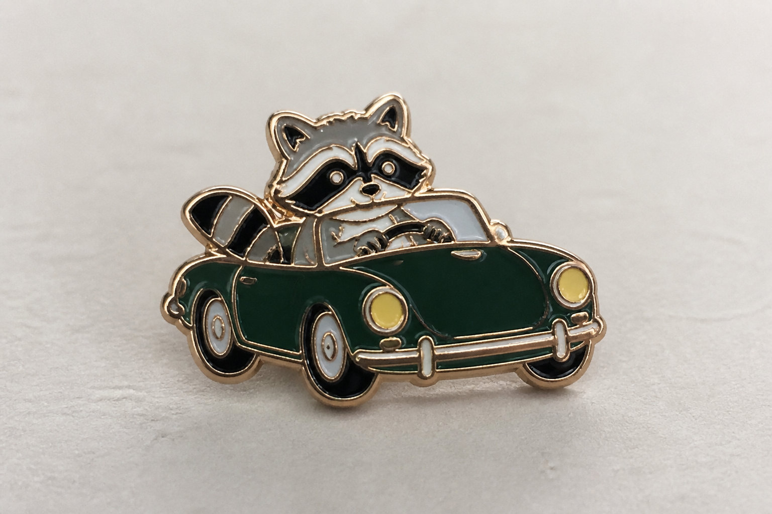 Funny Work From Home Pins Like The SKRRT Raccoon