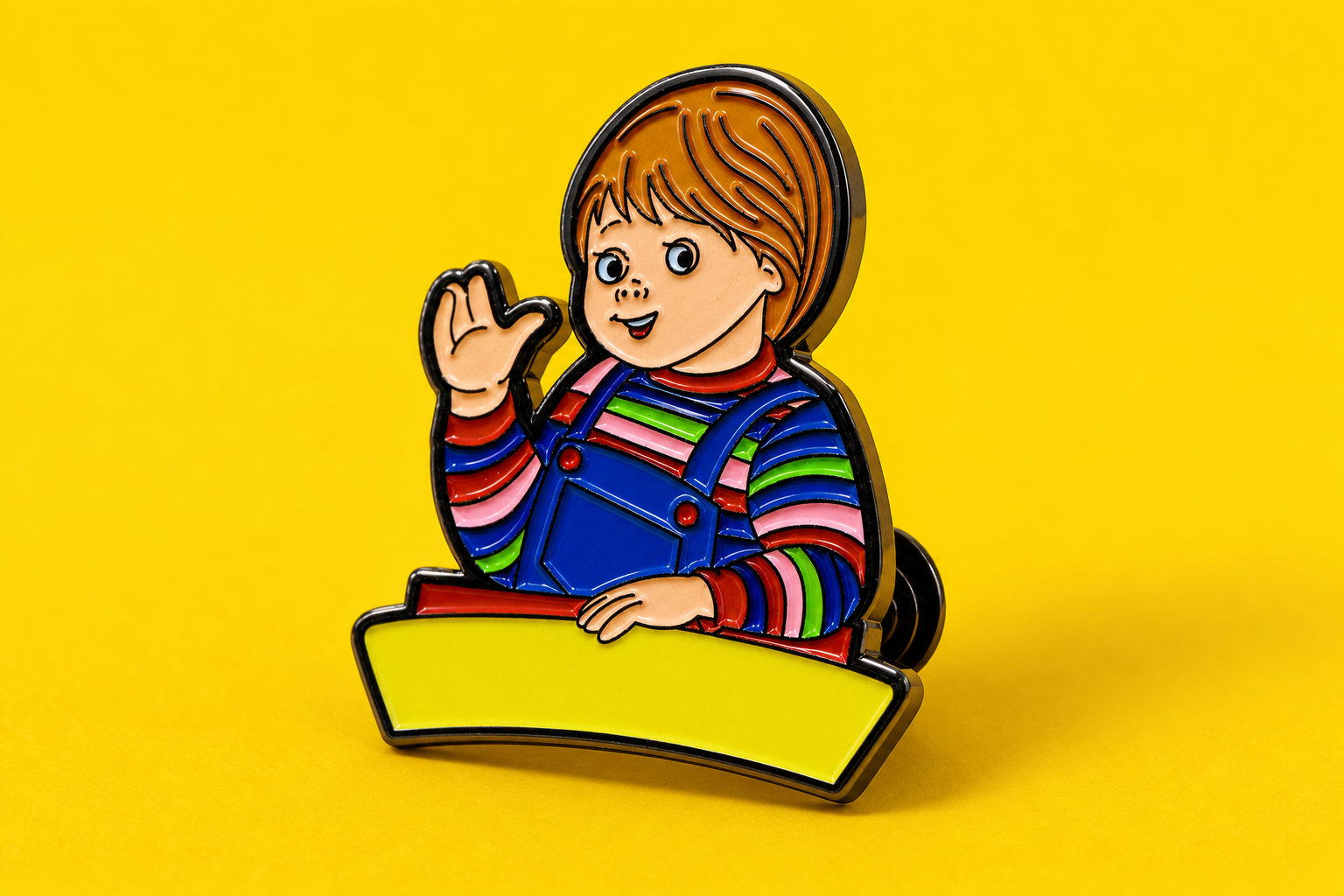 Good Guys Pin for Positivity and Movie-Themed Collections