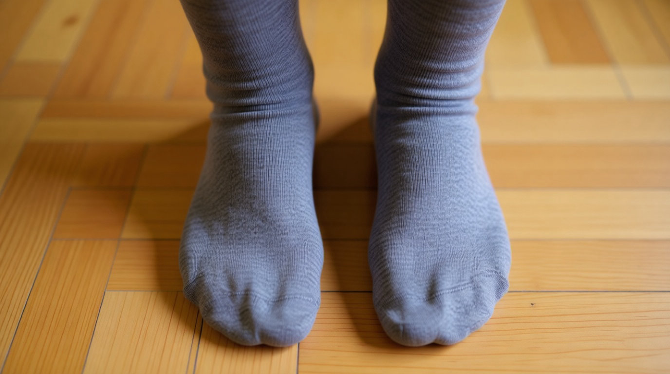 Est-ce que tes chaussettes bloquent vraiment les bienfaits ?