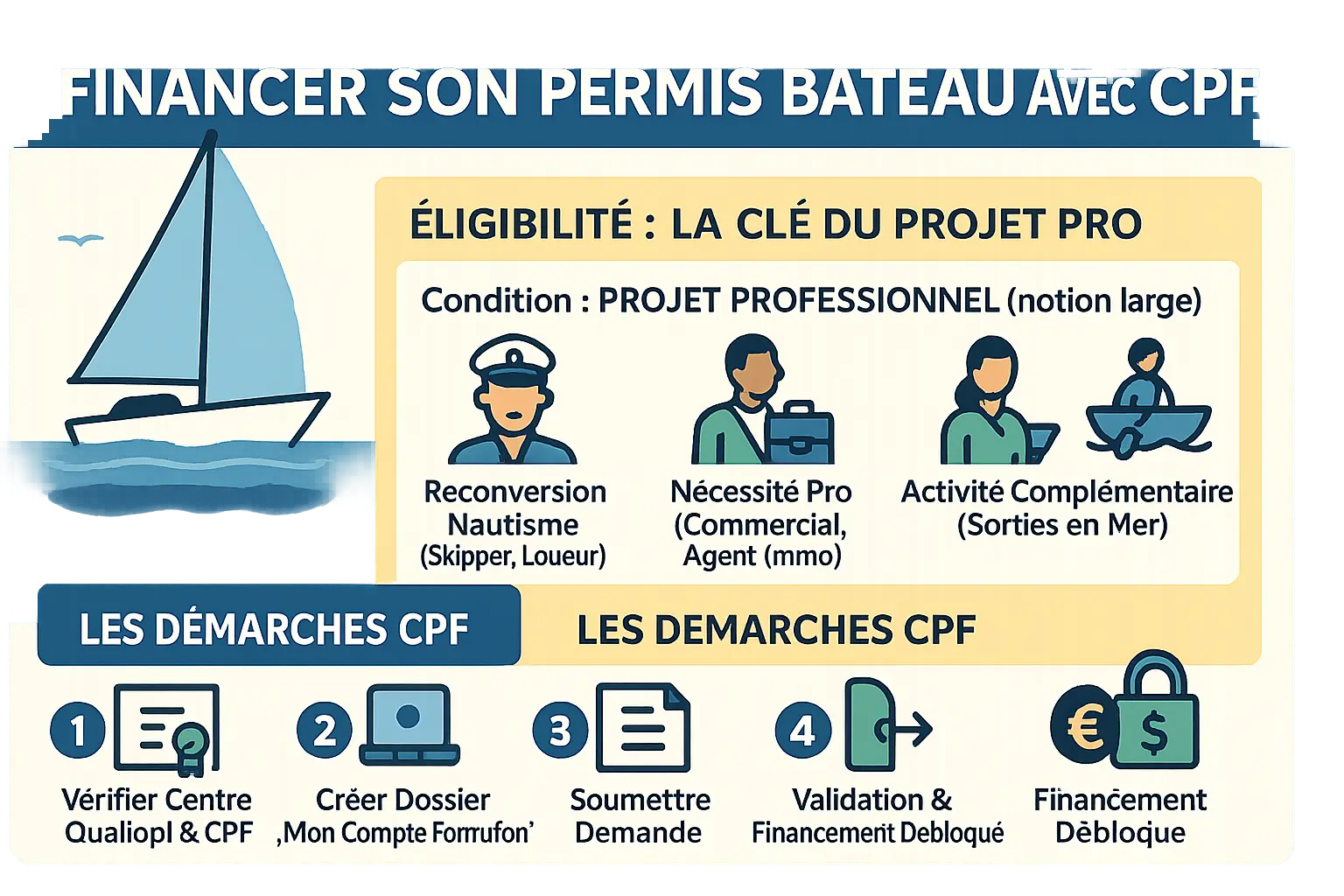 Permis bateau à Bordeaux