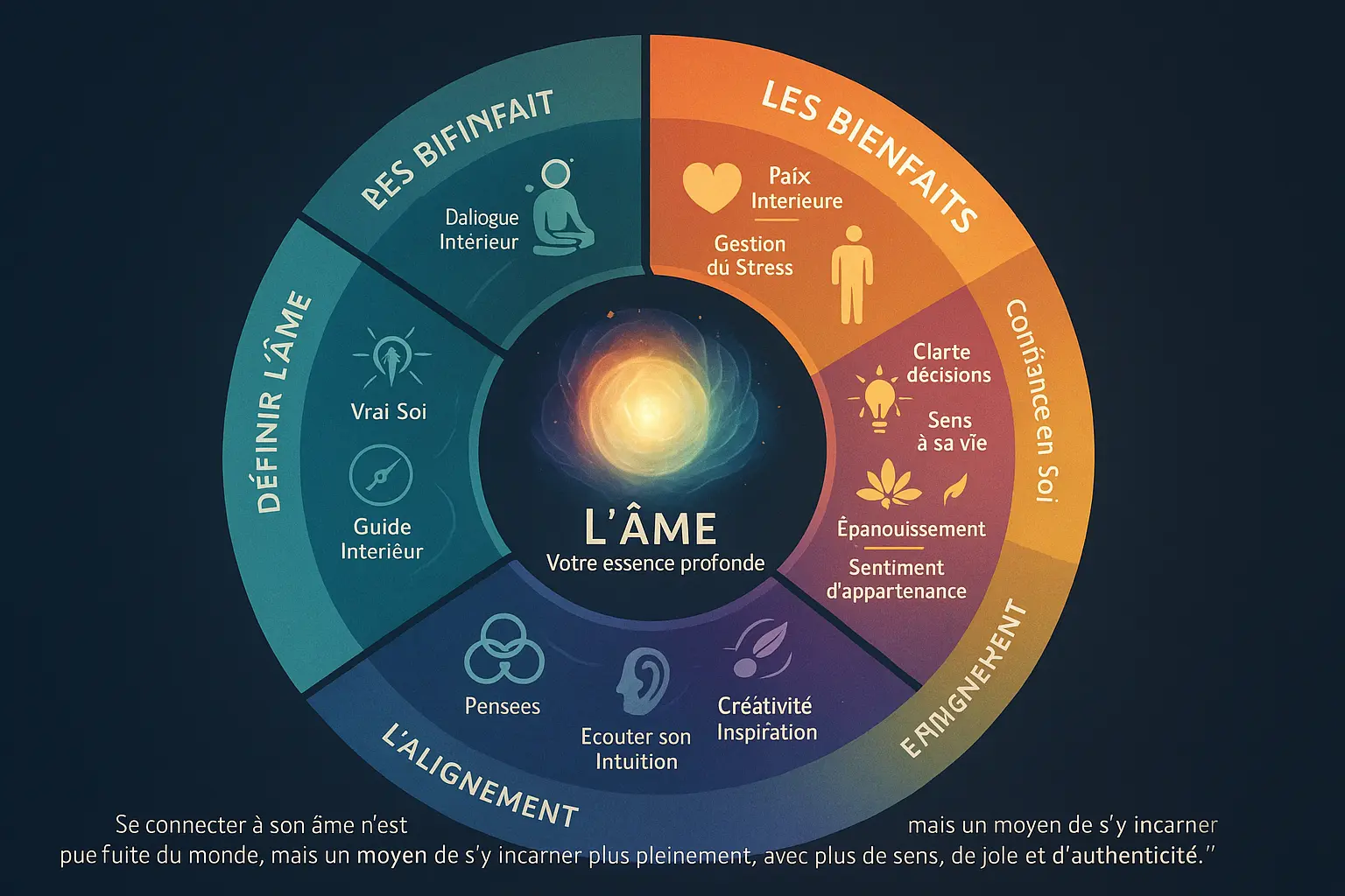 Illustration de la connexion intérieure