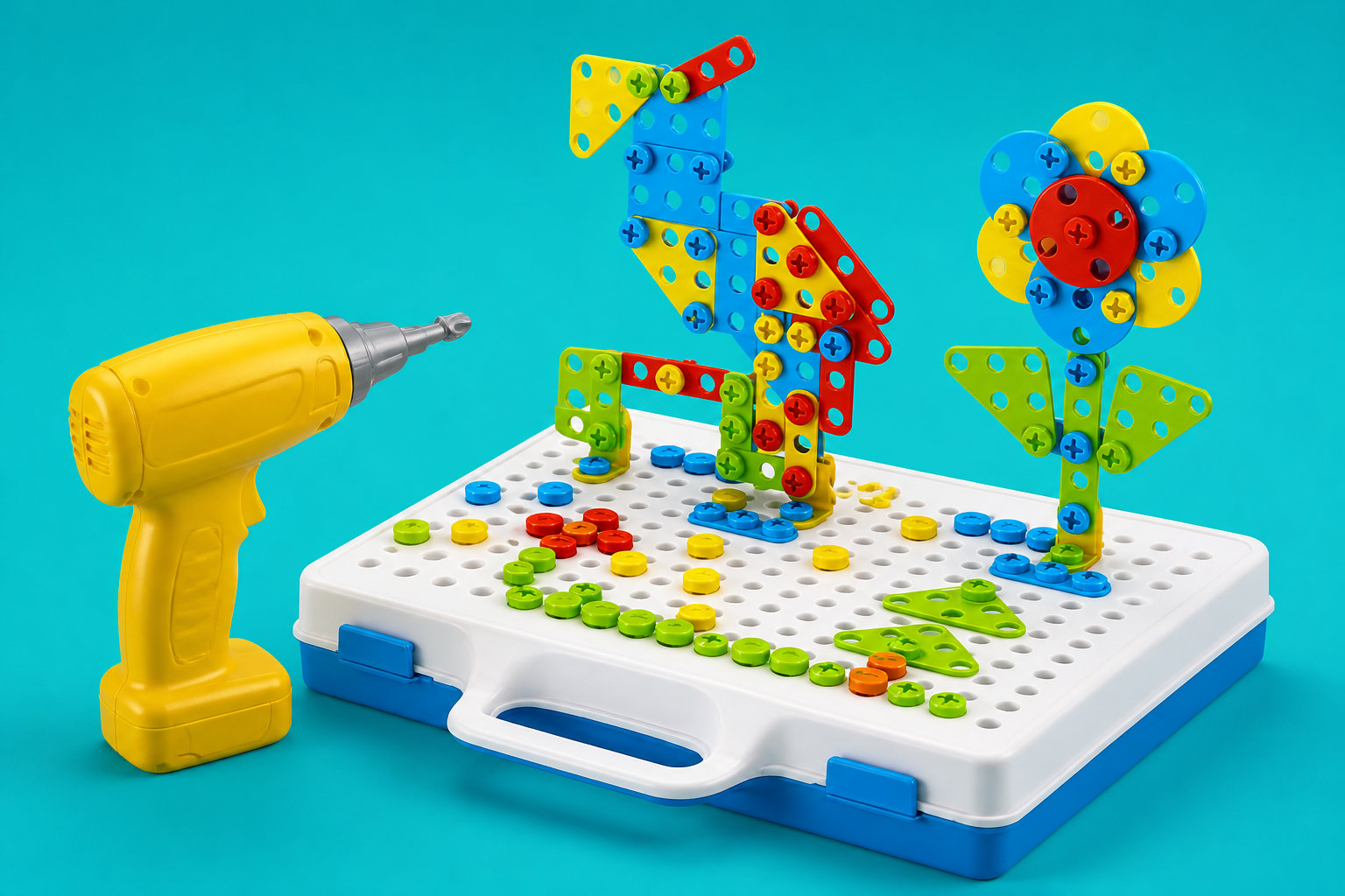 Jeu de construction bricolage Montessori