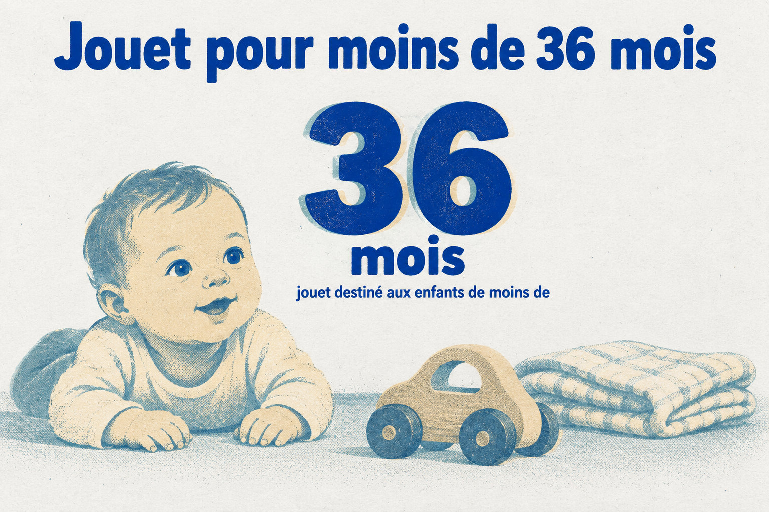 Un jouet destiné aux enfants de moins de 36 mois doit avoir des pièces assez grandes pour éviter l’ingestion ou l’inhalation.