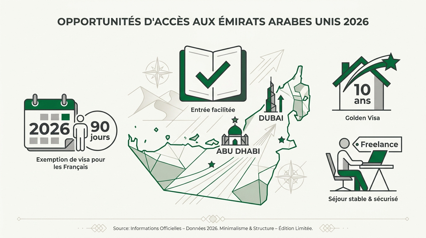 Visa et résidence aux Émirats Arabes Unis pour les expatriés en 2026