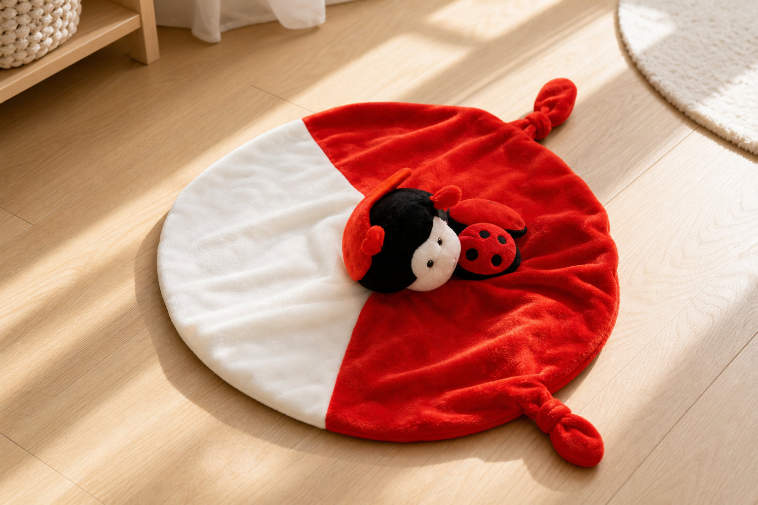 Doudou Coccinelle coloré et unique