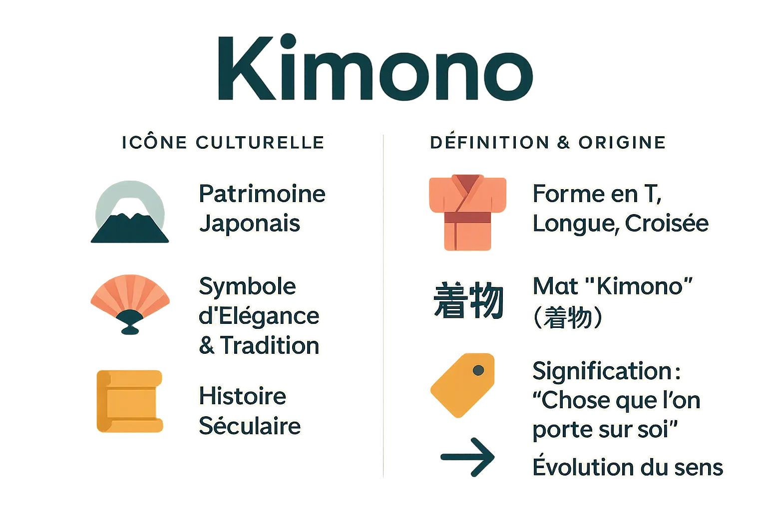 Kimono traditionnel japonais