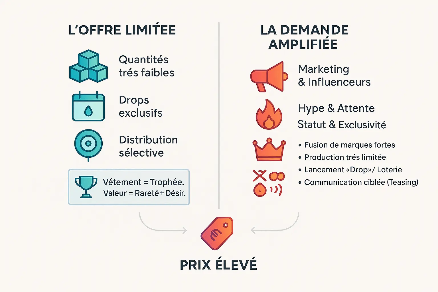 Rareté et prix dans les collaborations streetwear