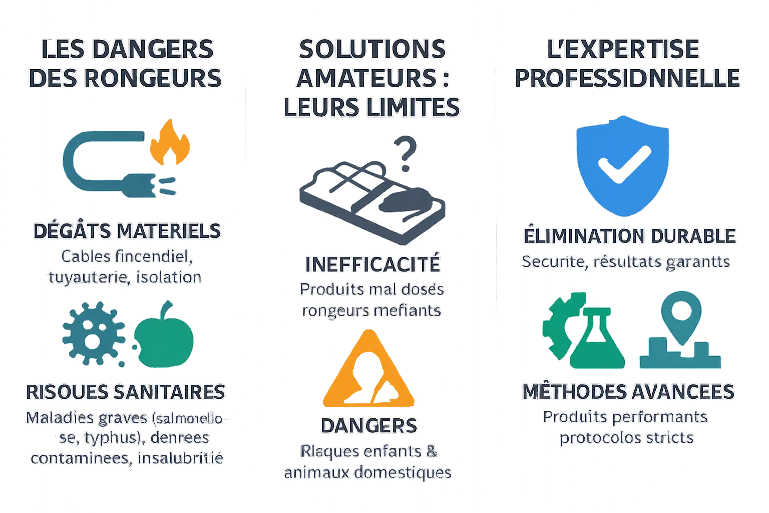 Rongeurs : Dangers, solutions et expertise à Saint-Cloud