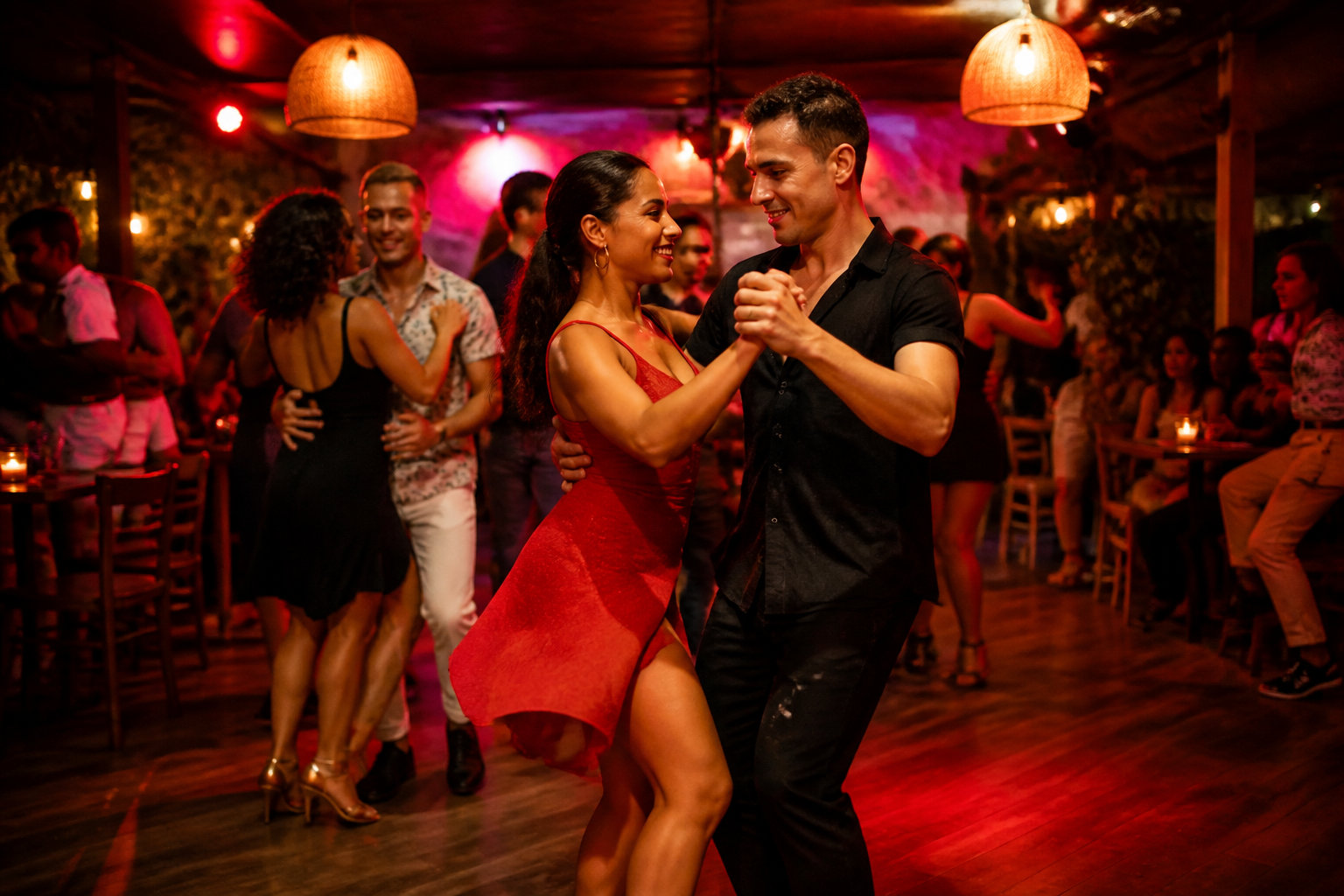 Une ambiance festive rythmée par la salsa et la bachata