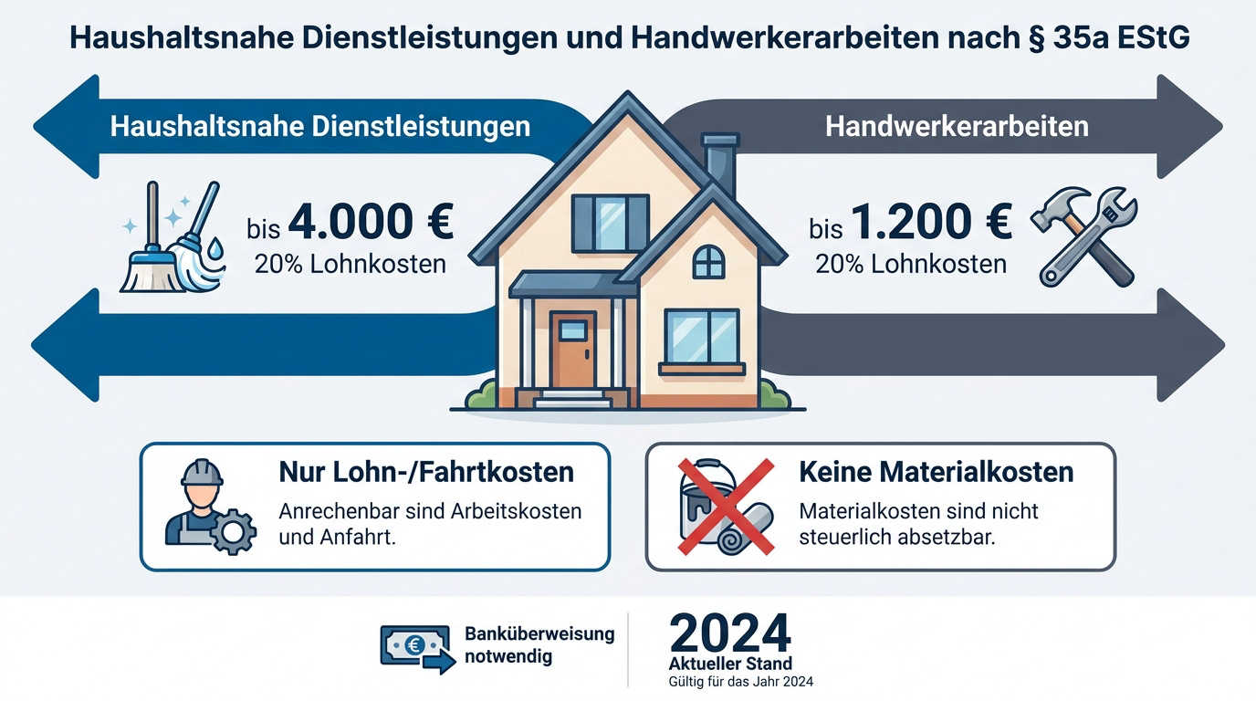 Steuerliche Absetzbarkeit von Nebenkosten für Mieter