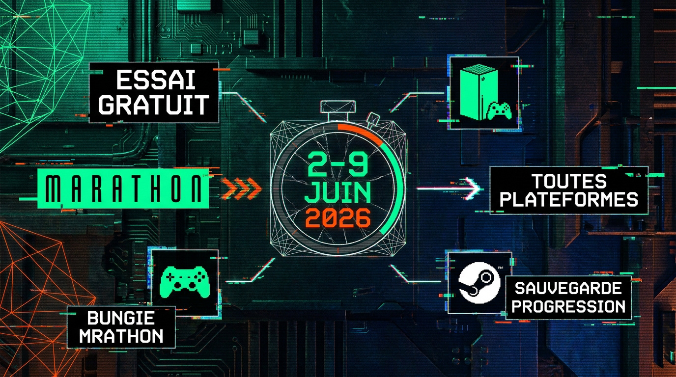 Promotion Marathon essai gratuit juin 2026