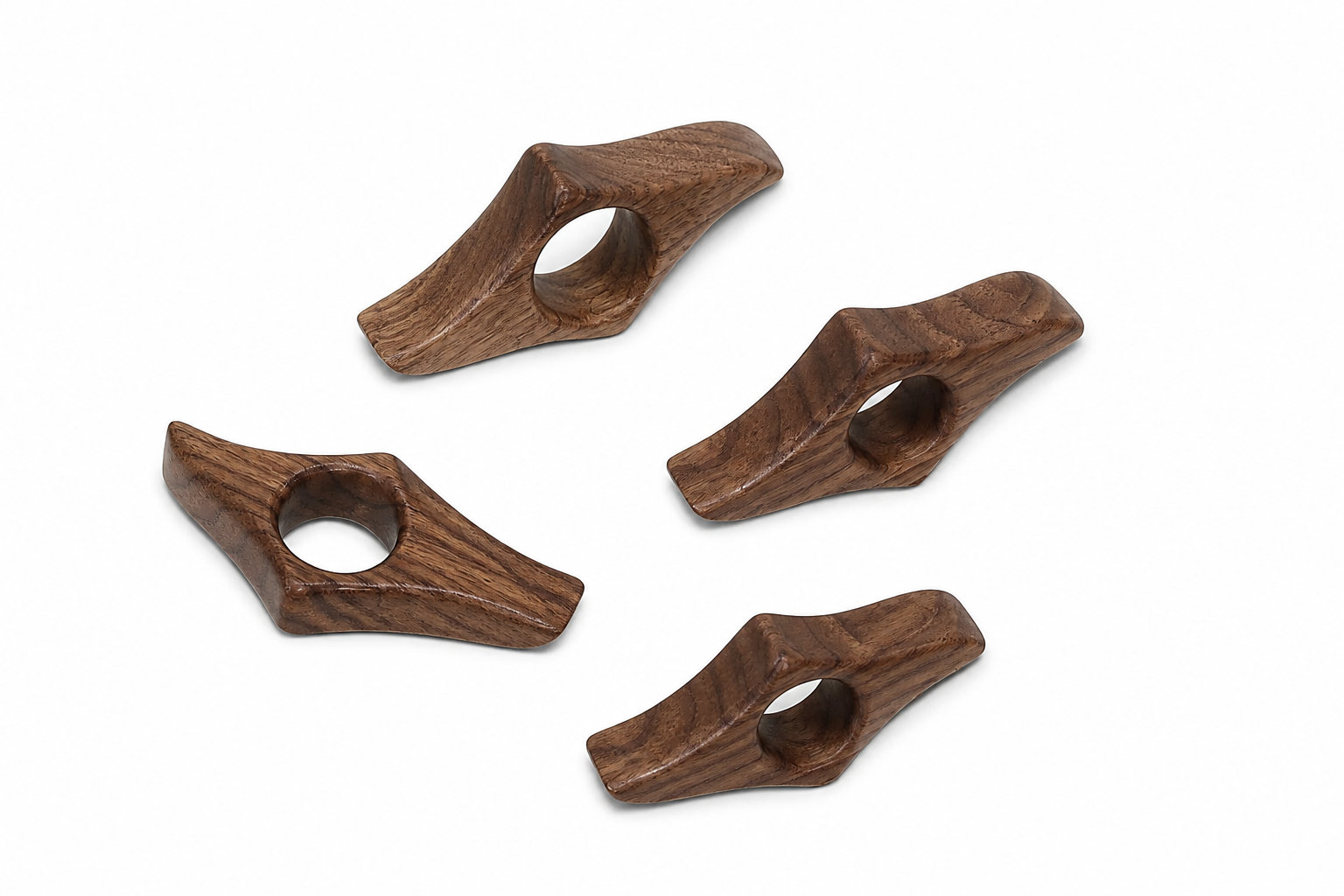WACANTIC Ergonomic Walnut Holder: Superior Grip Comfort