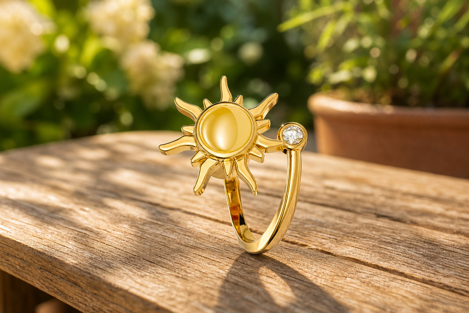 Bague anti-stress ajustable - akira : un design minimaliste