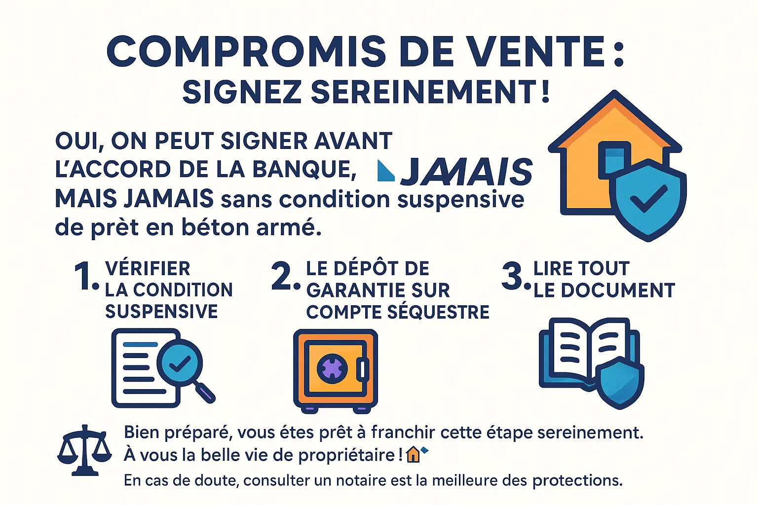 Illustration compromis de vente