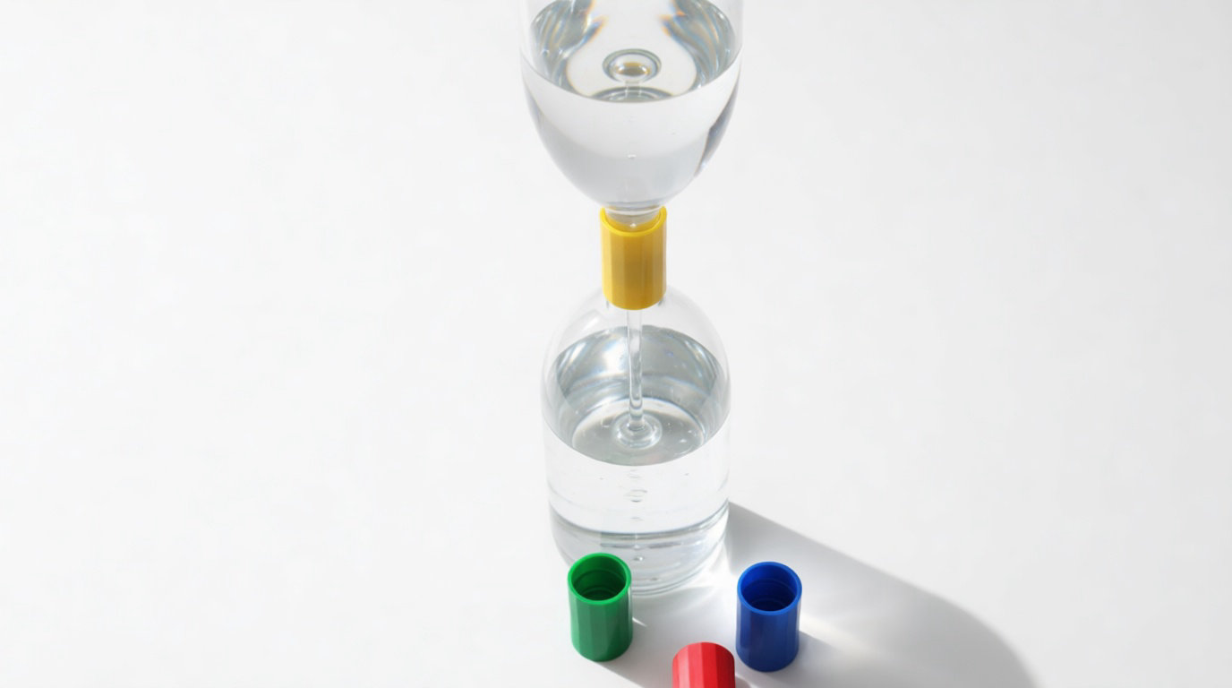 Dynamiseur d'eau à vortex en verre