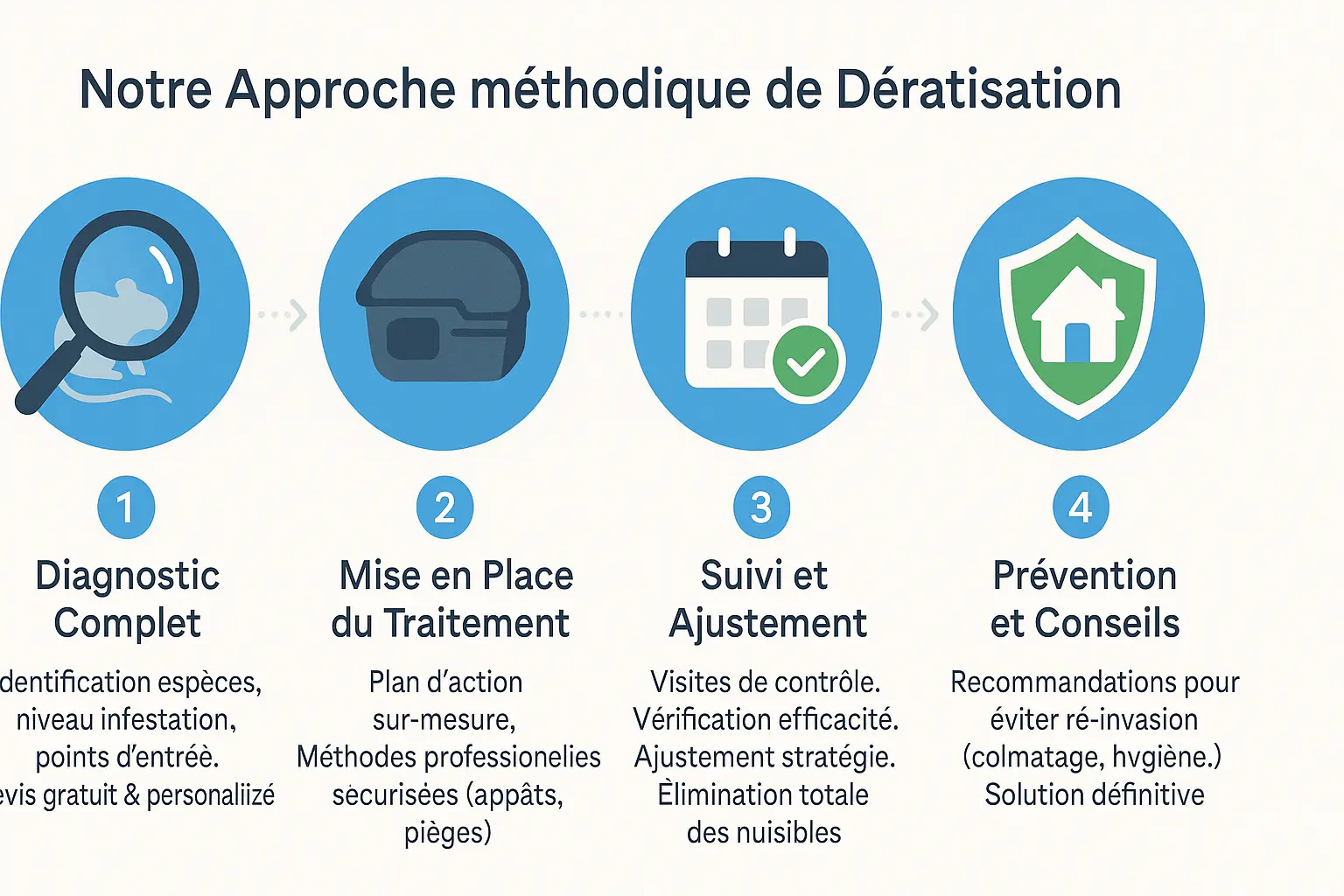 Illustration d'une équipe de dératisation professionnelle inspectant un espace extérieur à Neuilly-sur-Seine