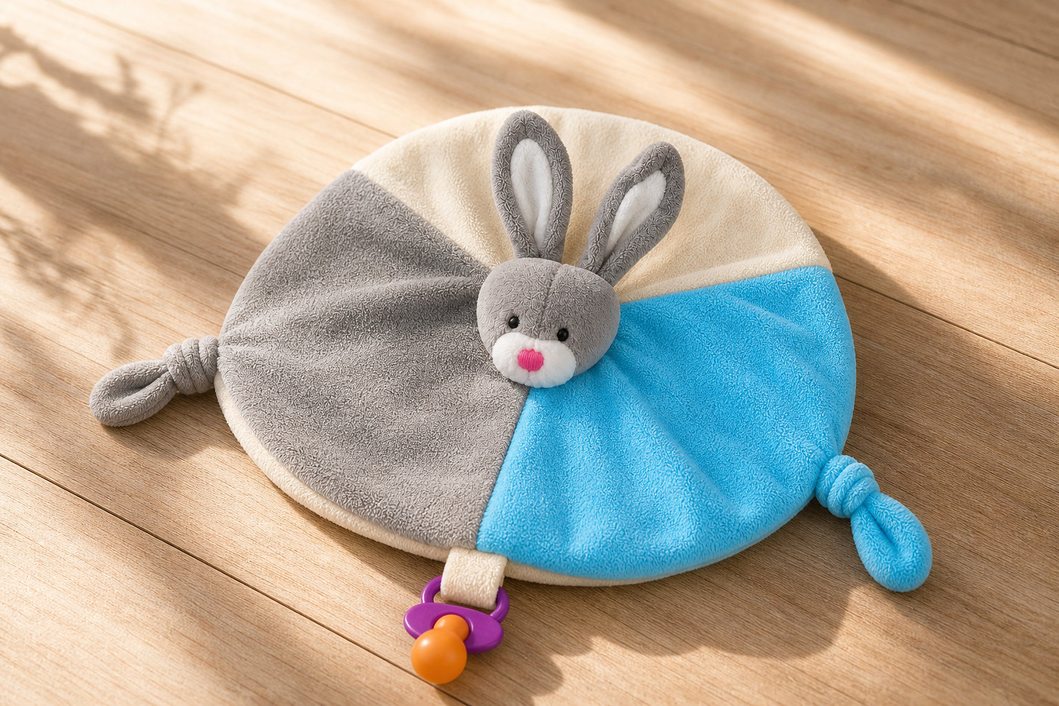 Doudou Lapin Gris : l'élégance sobre d'un premier ami