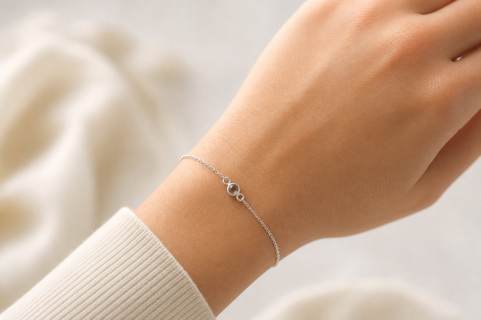 Bracelet projection photo - Votre lien le plus cher à votre poignet
