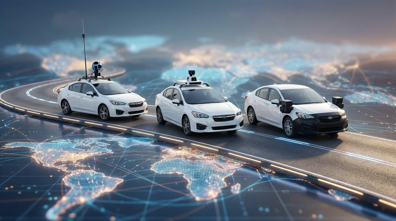 L'Antenne et la Google Car : Liste des Pays Par Type de Véhicule