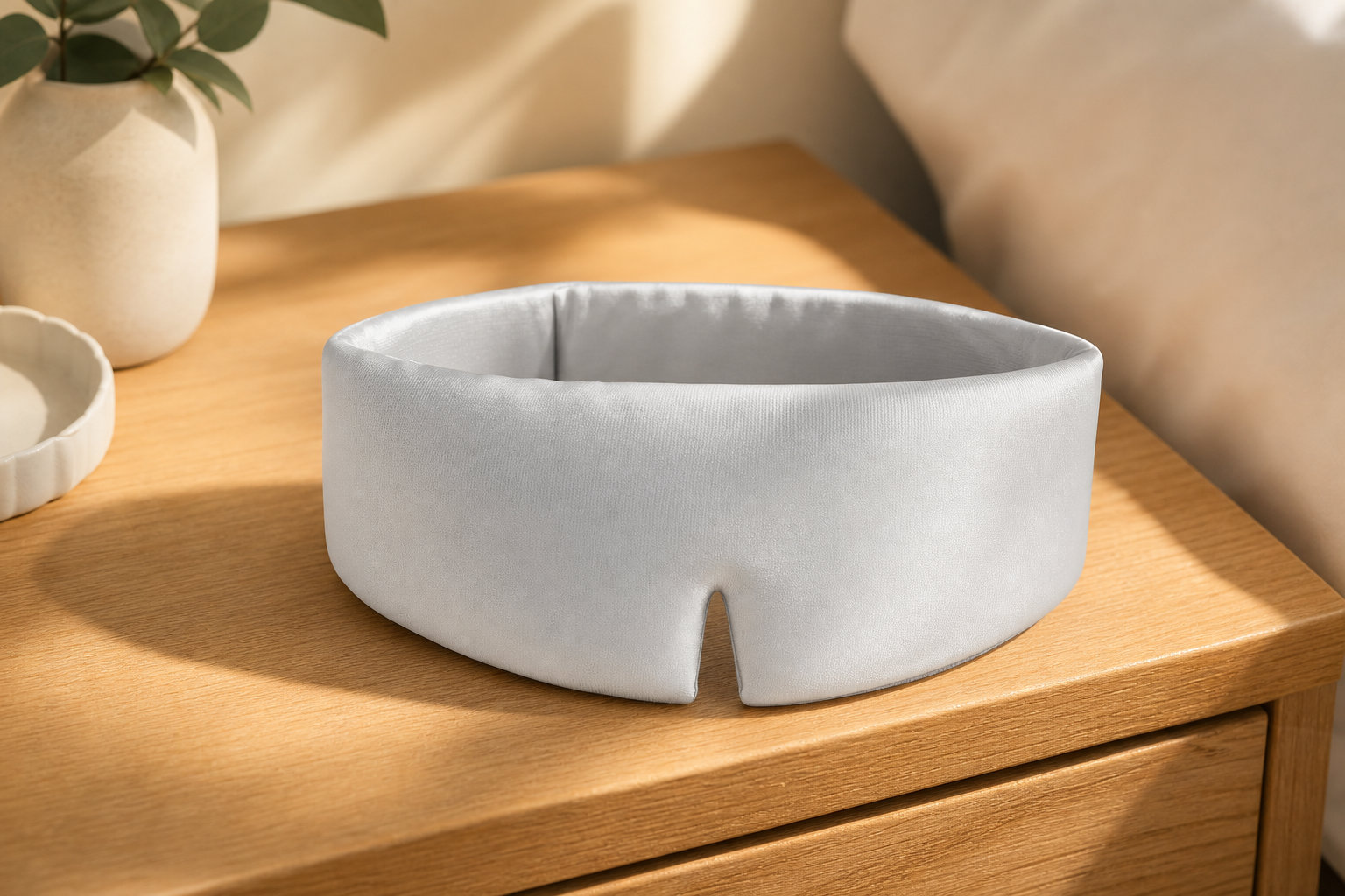 Masque de sommeil en soie - nº01 Matin d’Hiver : une caresse soyeuse pour vos yeux