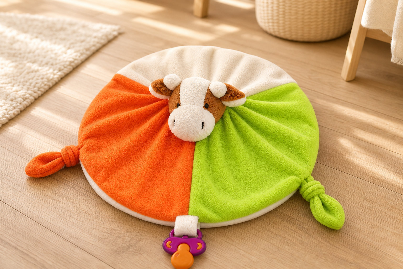 Doudou Vache : l'authenticité d'un câlin personnalisé