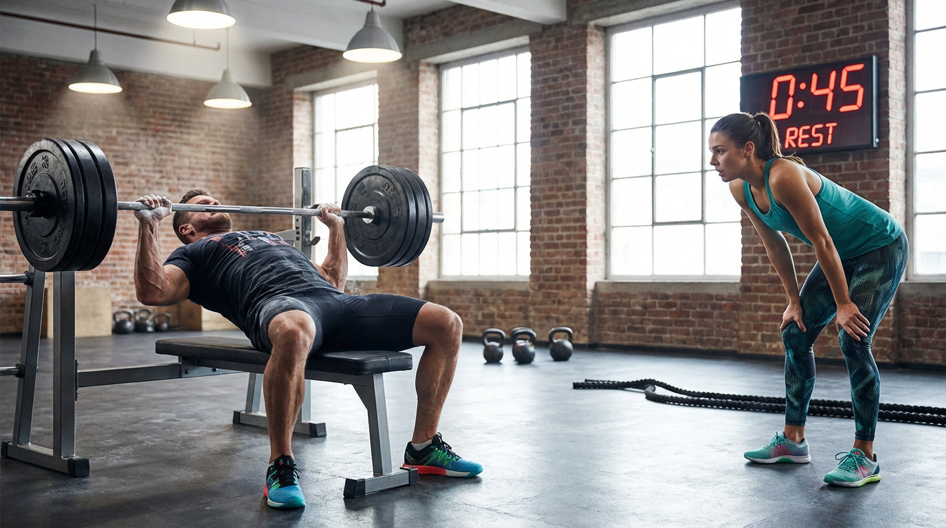 Durée des pauses entre séries : la science du repos