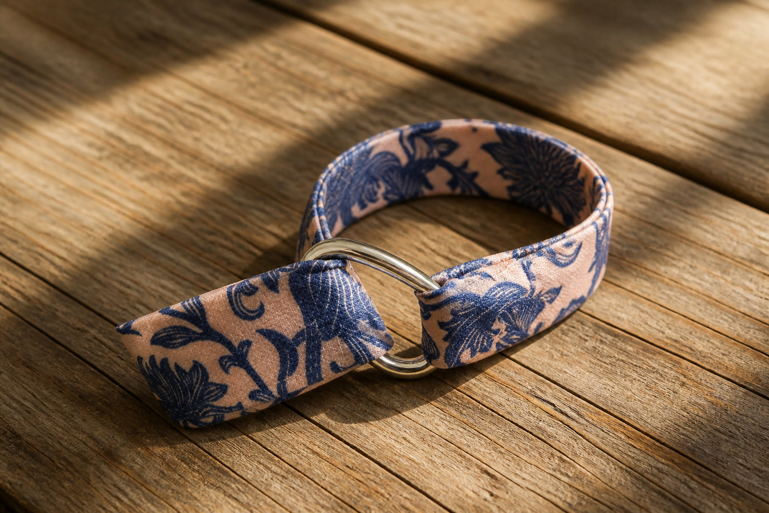 Bracelet en satin de soie au tissage italien raffine
