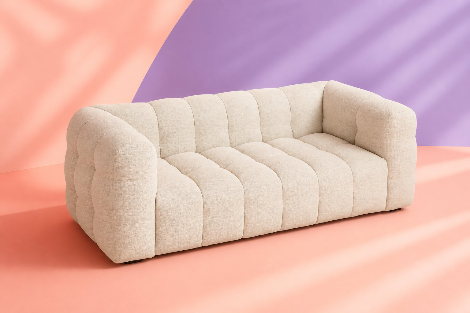 LILO tissu beige sable : le cocon compact et responsable