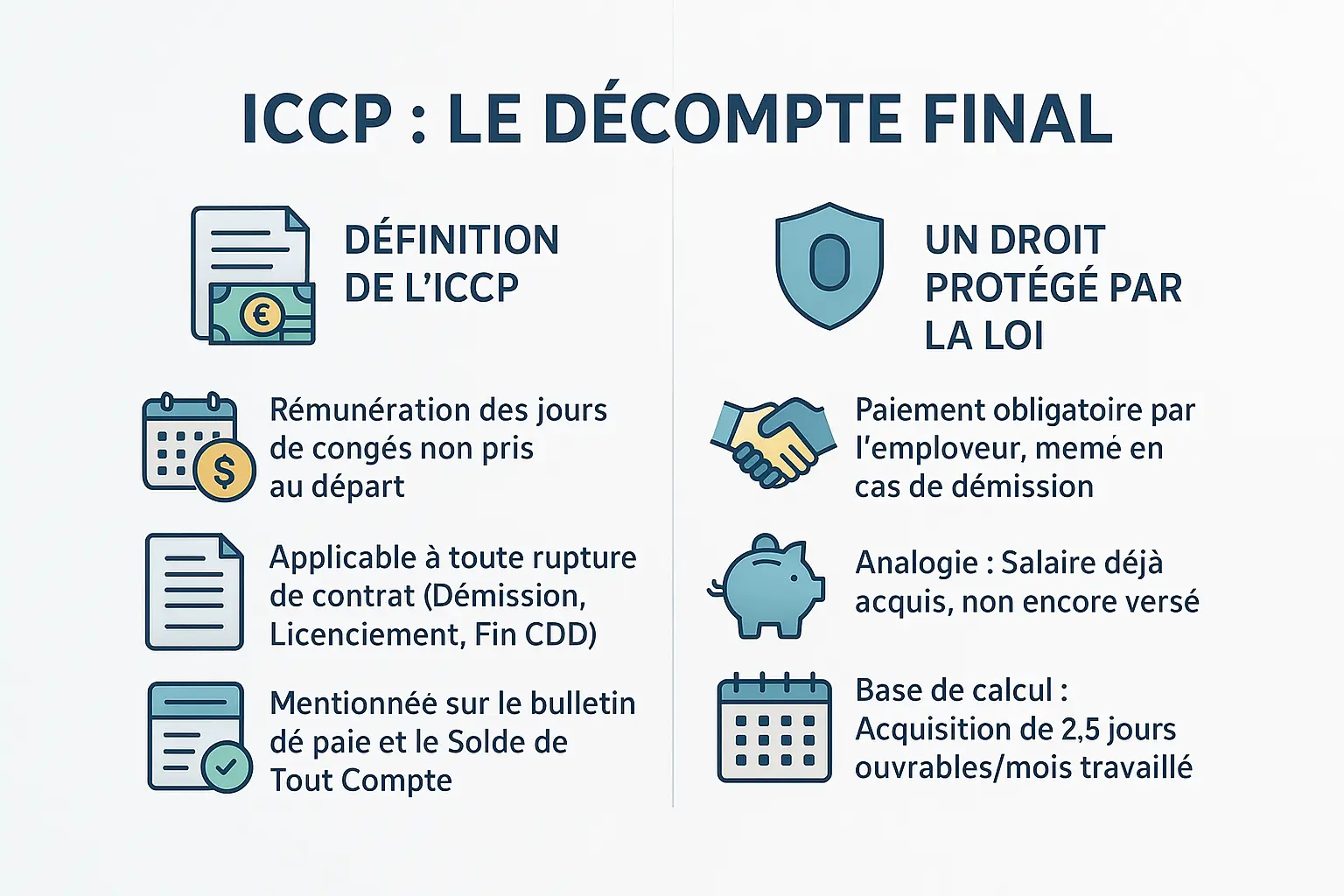 Illustration expliquant l'ICCP et vos droits