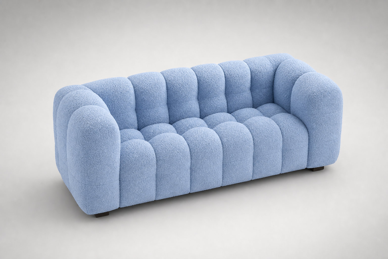 Le LILO bleu azur : la douceur d'un velours effet usé