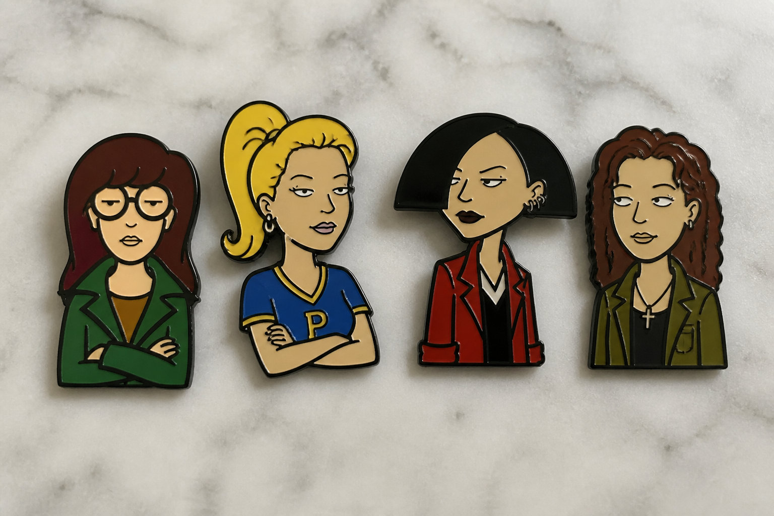 Flash Your Attitude: 4-piece Daria Set