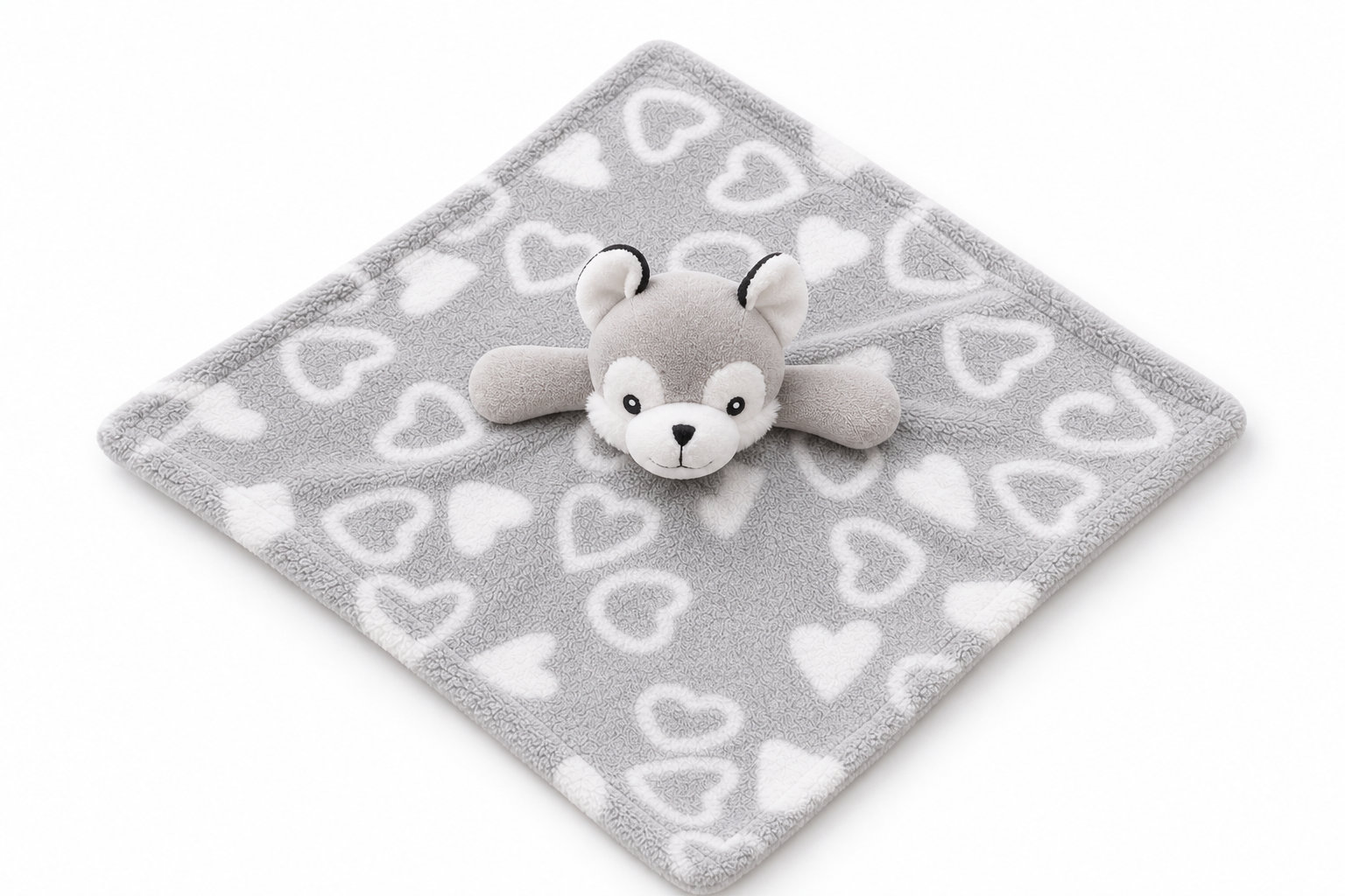 Doudou Husky brodé : un compagnon doux et protecteur