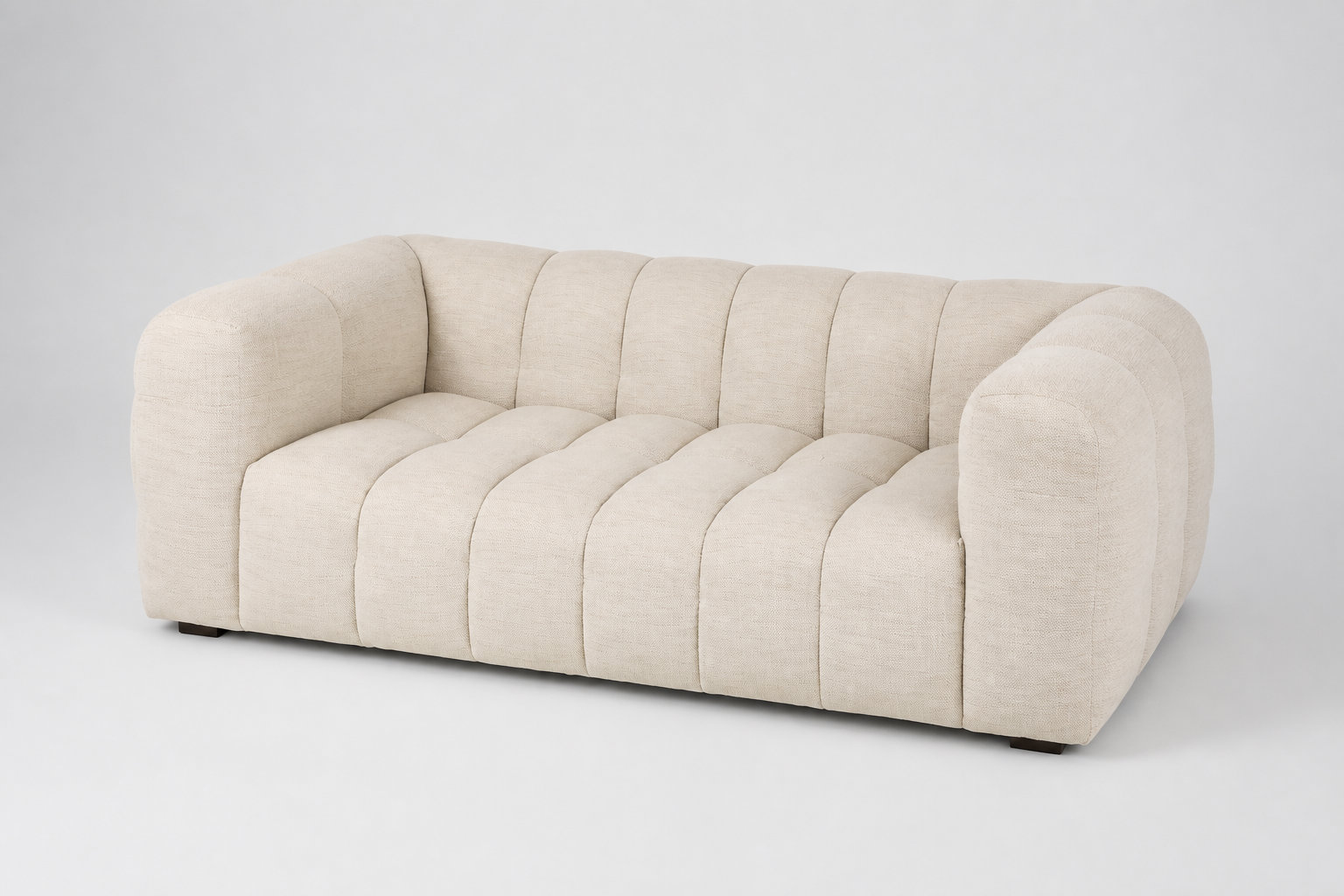 Canapé nuage LILO beige sable : le refuge douillet des petits salons