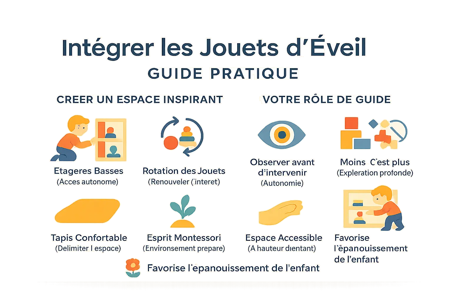 Créer un environnement Montessori à la maison