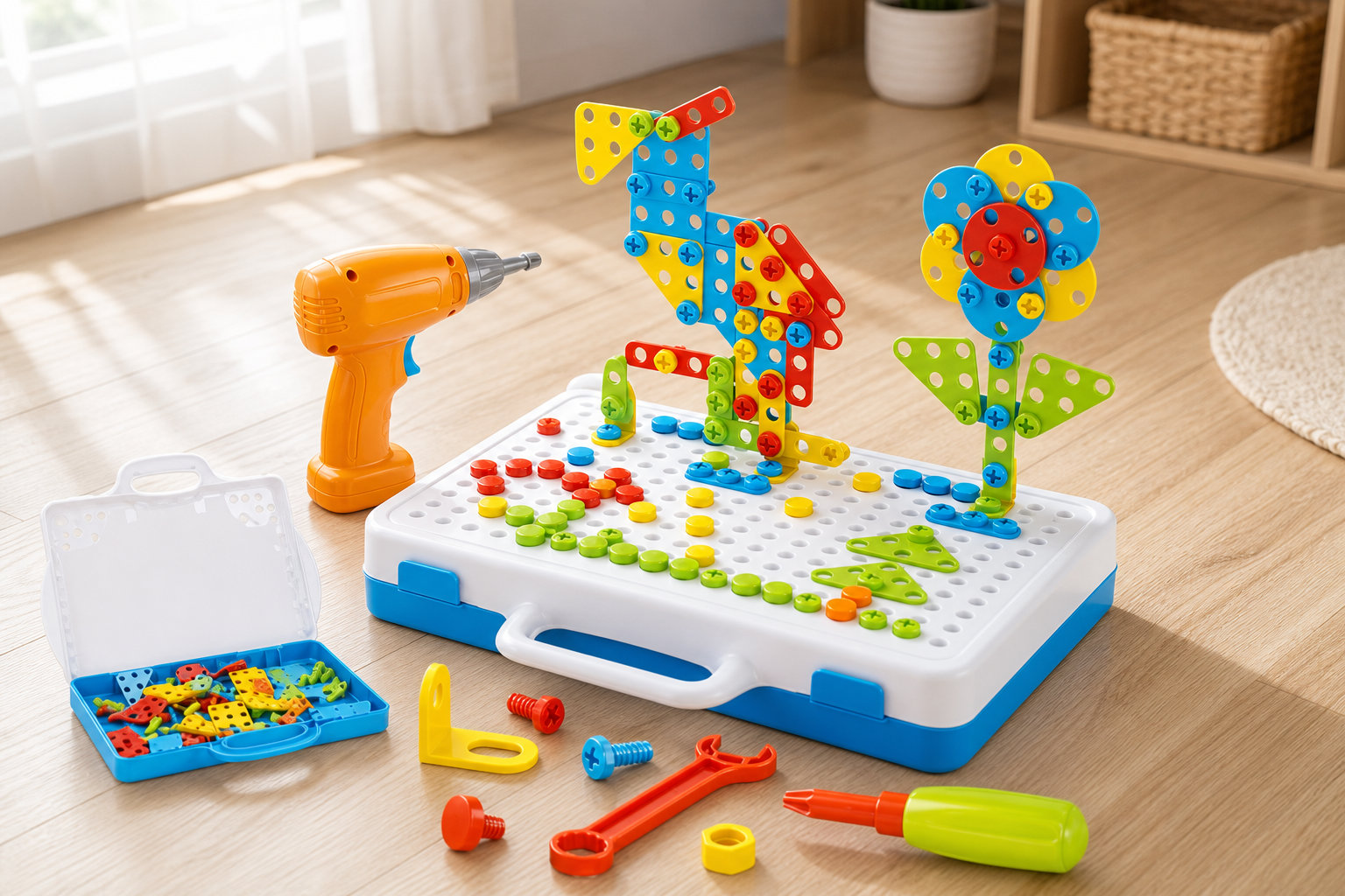 Jeu de bricolage : stimuler la créativité et la psychomotricité