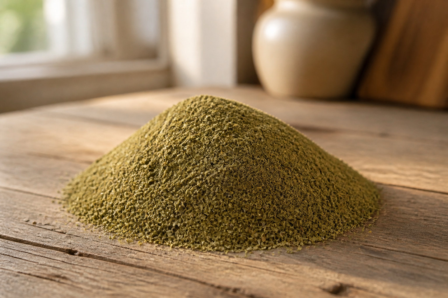 Basilic feuilles poudre bio : gestion de la concentration gustative