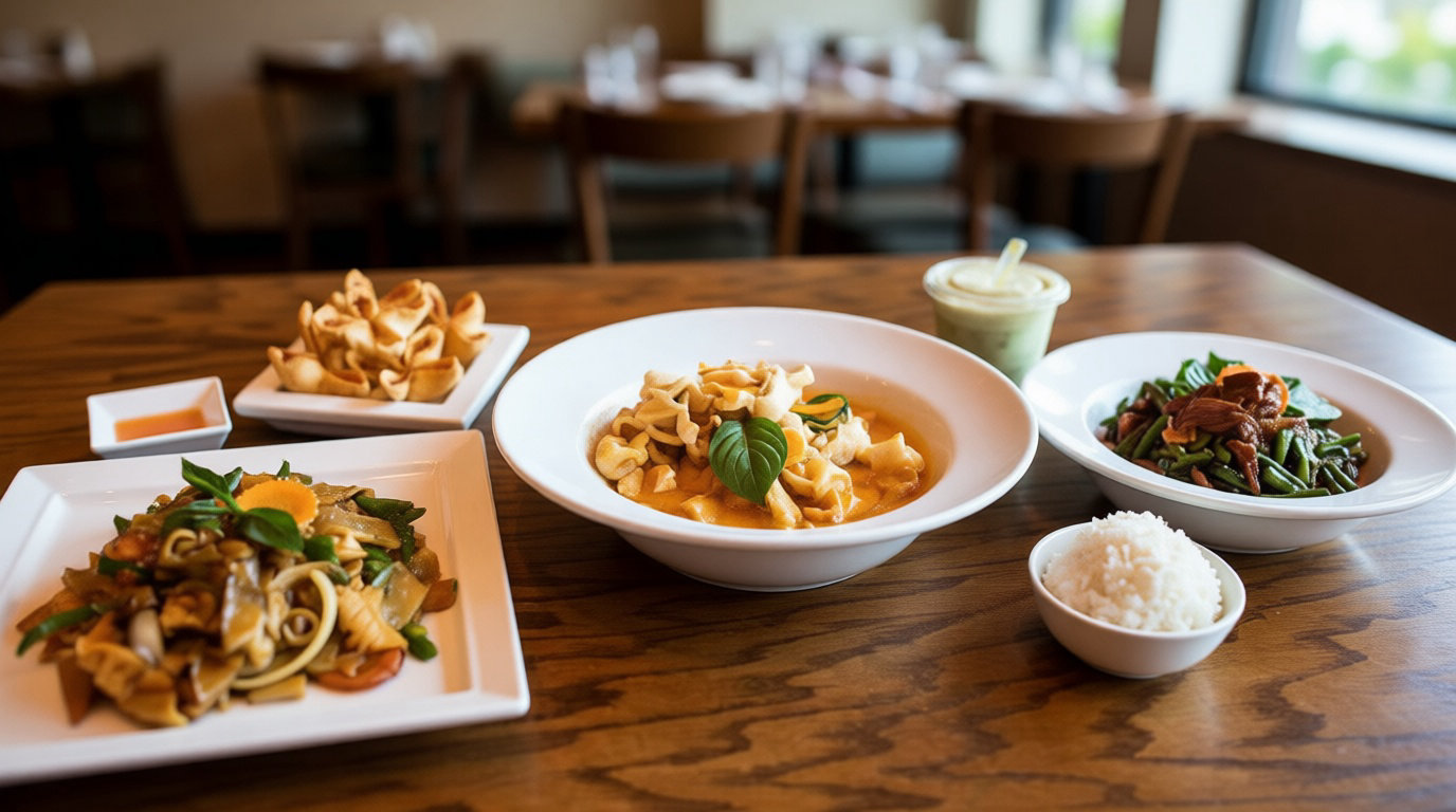 Une carte authentique entre spécialités au wok et recettes signatures