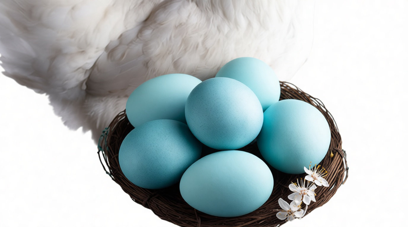 La poule Azur : l'hybride moderne pour une récolte abondante 📈