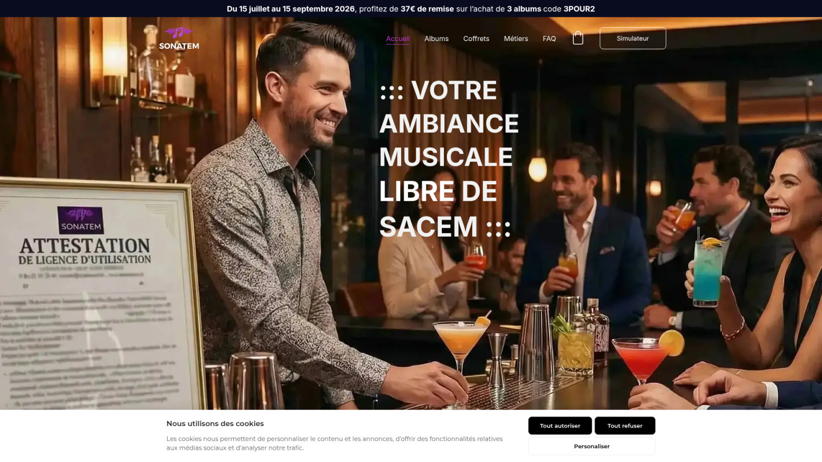 Pourquoi choisir une alternative sacem pour commerçant ?