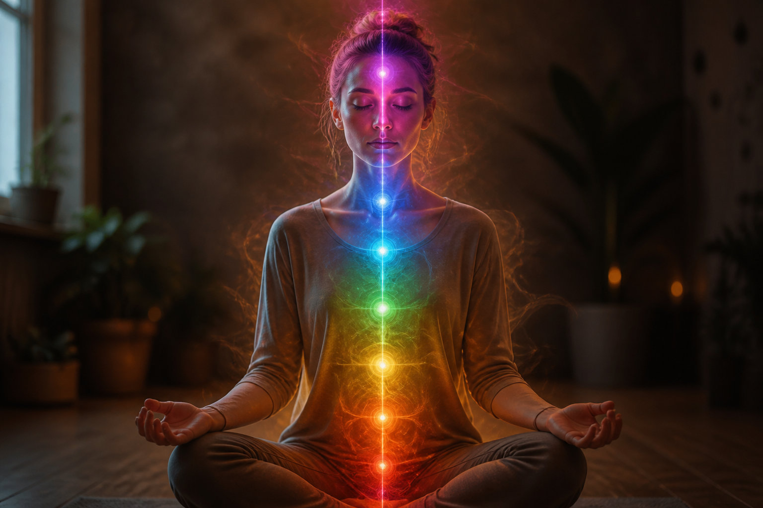 Architecture des canaux énergétiques et des chakras