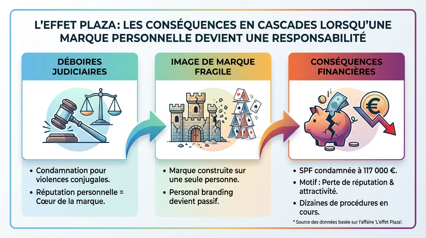 Impact de la condamnation de Stéphane Plaza sur son réseau de franchises immobilières